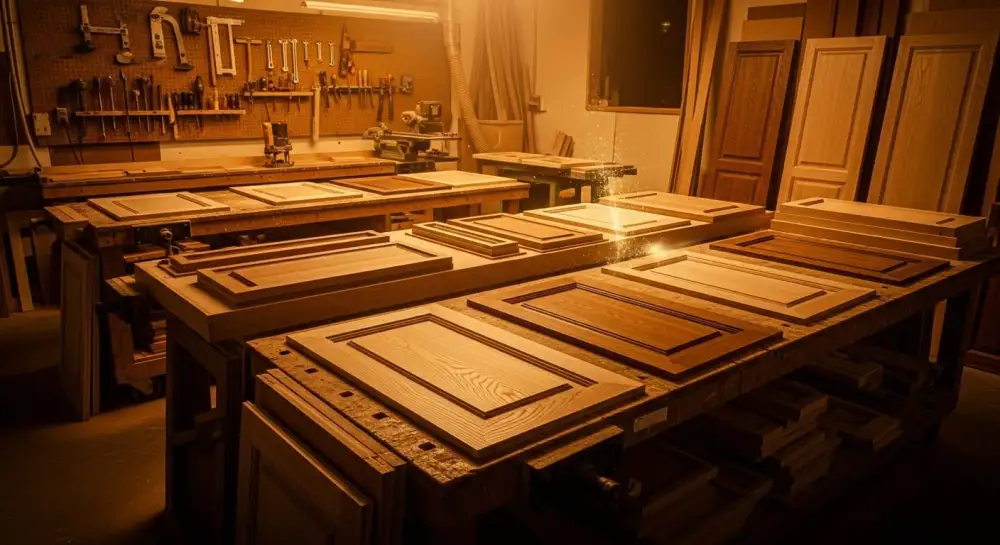 Trinity Doors cabinet woodworking workshop — Vidor, Texas